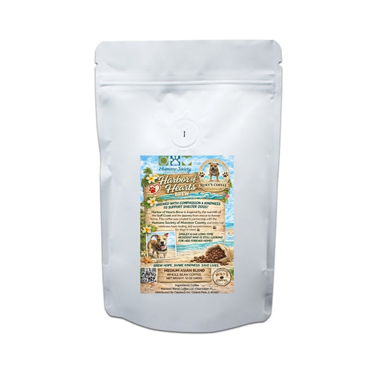 Harbor of Hearts Brew - Humane Society of Manatee County (FL) - Asian Coffee Blend