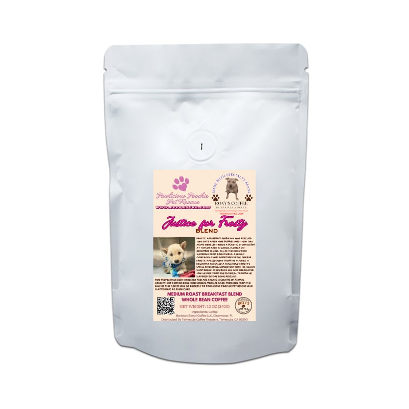 Justice for Frosty - Pawlicious Poochie Pet Rescue (FL) - Breakfast Blend