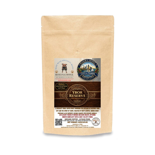 Ybor Reserve - Private Reserve Honoring Tampa's Rich History - Medium and Dark South American Blend - 12 pack coffee Pods
