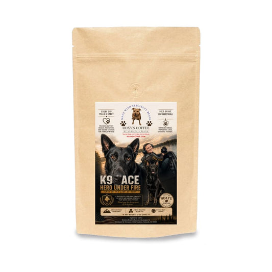 K9 Ace: Hero Under Fire - Benefits Polk County Sheriff's Charities - Coffee from Peru